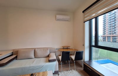 Alquiler de un elegante piso de 2 habitaciones, 53 m², en el complejo residencial BW Scala, Belgrado, Serbia
